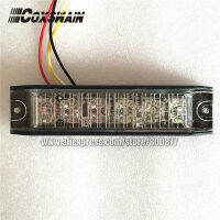 Car external warning light LED surface mounting grill light, 22 flash patterns, 6 * 3W LED strobe light, waterproof (L142)