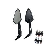 2Pcs/Pair Motorcycle Rearview Mirror Scooter Motocross Rearview Mirrors Electrombile Back Side Mirror 8/10mm