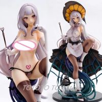 Cosetteme 27cm Native October 31st Witch Miss Orangette Action Figure Iida Pochi Halloween Anime Adult Doll Toy Collection Model