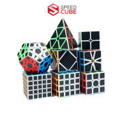 Combo Rubik variations carbon Moyu Meilong 2x2 3x3 4x4 5x5 Pyraminx