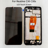 6.5 "ต้นฉบับสำหรับ OPPO Realme C30 RMX3581 RMX3690สัมผัสหน้าจอ LCD ประกอบ Digitizer จอสำรอง