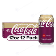 Nước Ngọt Có Gas Coca-Cola, Cherry Vanilla Coke Soda, Lon 355 mL