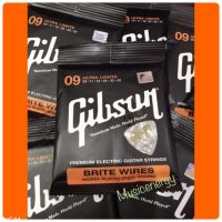 สายกีตาร์ไฟฟ้า Gibson (เบอร์09) 1ชุดมี6เส้น ?พร้อมส่ง guitar string แถมฟรีปิ๊กกีตาร์ มูลค่า 45.-ฟรี!