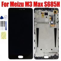 6.0 quot; For Meizu M3 Max S685H LCD Display Panel Pantalla Module with Touch Screen M3 Max Digitizer Sensor Glass Assembly Frame