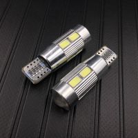 LED OBC Canbus T10 10 SMD 5630 5730 W2.1X9.5D W5W 192 194 White 12V Car Wedge Parking Light Lamp Marker Bulb Error Free White