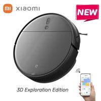 XIAOMI MIJIA เครื่องดูดฝุ่นหุ่นยนต์ถูพื้น1T น้ำยาทำความสะอาดอัจฉริยะถูพื้น3D หลีกเลี่ยงอุปสรรค3000Pa แรงดูดพลังสูง