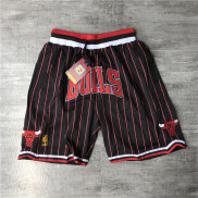 Quần B-start 2023 Màu Đen Cổ Điển Quần Soóc Bóng Rổ Chicago Bulls Ebay