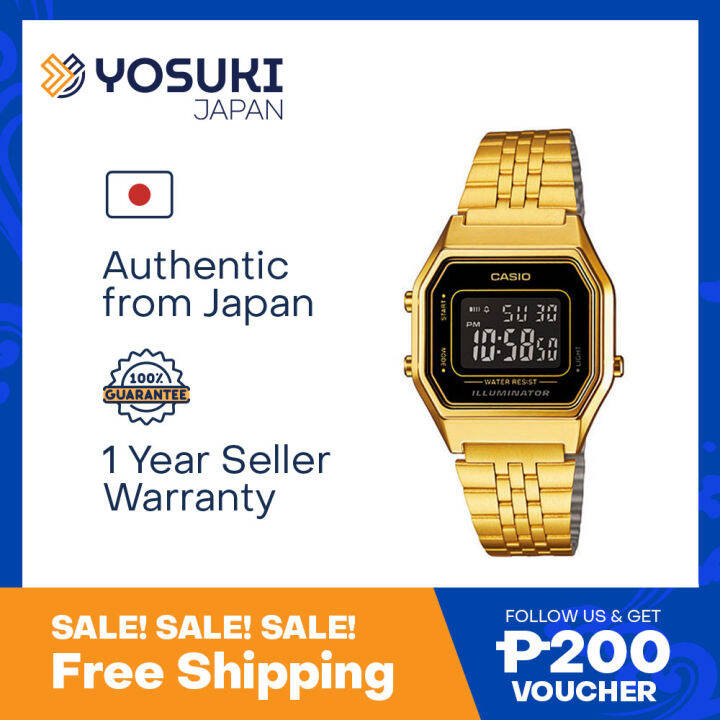 Casio top la680 gold