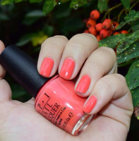 พร้อมส่ง OPI - Hot and Spicy (NL H43) ยาทาเล็บ สีส้มอมชมพู Coral น่ารักสดใสมากกค่าา แท้ 100%