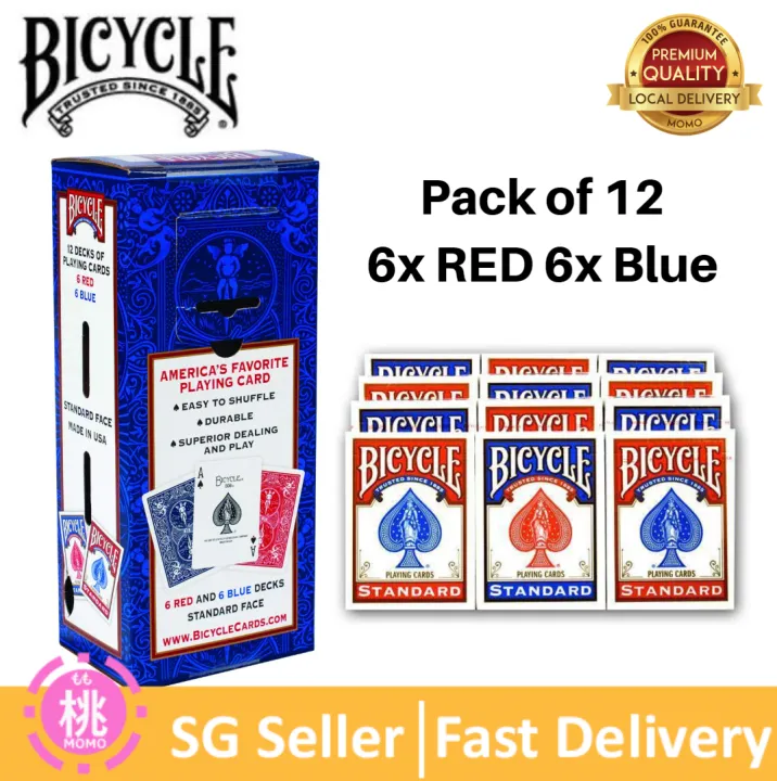 bicycle standard poker playing cards