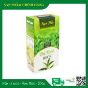 Trà xanh Ngọc Thảo hộp 200g - Chuẩn vị trà xanh, đậm đà thơm ngon