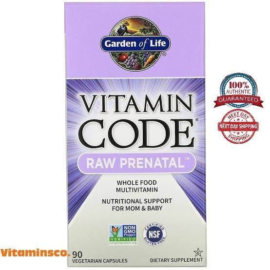 Garden of Life Raw Prenatal Wholefood Multivitamin (90 count) | Lazada PH