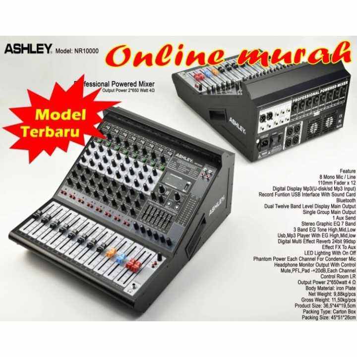 Power Mixer Ashley NR 10000 / Ashley NR 10000 Original 8 Channel