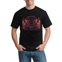 Passionate Sports Car T Shirt Line Art Neon Streetwear T-Shirt Crew Neck Graphic Tshirt 100 Cotton Pure Tops Big Size