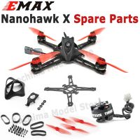 EMAX Nanohawk X Spare Parts Replacement Canopy TH12025 11000kv Motor TH1609 3 Inch Propeller Bottom Carbon Frame Hardware Kit