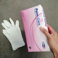 (100ชิ้น) ถุงมือยางชนิดมีแป้ง​ : Powdered Latex Examination Gloves