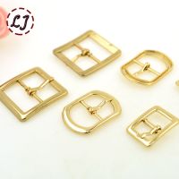 High quality 10pcs/lot 20mm/15mm/10mm gold Square metal shoe buckles bags Belt decoration Buckles DIY sew accessories