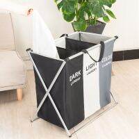 ตะกร้าซักผ้าความจุขนาดใหญ่. Korean Style Laundry Basket.  Large Capacity Laundry Basket.