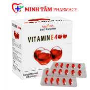 Vitamin E Đỏ 400 IU đẹp da, ngăn ngừa lão hóa, cấp ẩm cho da