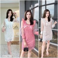 BS3796  Dress น่ารัก​ ดูดี​ มีราคา​ ลุคคุณหนูมากๆ​