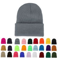 【YD】 Turban Hat Men Warm Knitted Cap Fashion Skullies Hats for Womens Beanie