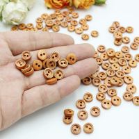 100pcs or 200pcs/lot Mix mini buttons for doll craft scrapbooking wood small buttons 9mm -10mm diy crafts Supplies Home Decor Haberdashery