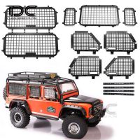 Window Mesh for Defender 82056-4 Metal Protective Net for D90 D110 1/10 RC Crawler Car