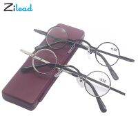 Zilead Vintage Mini Round Frame Presbyopic Glasses Metal Frame Fashion Comfortable For Women Men Unisex 1.0 1.5 2.0 2.5 3.0 3.5