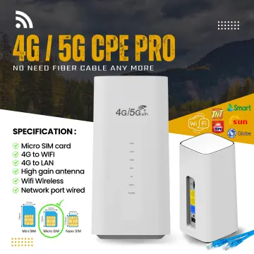 WiFi Router Sim Card Modem 5G Pro CPE B628-265 LTE Cat12 Up To