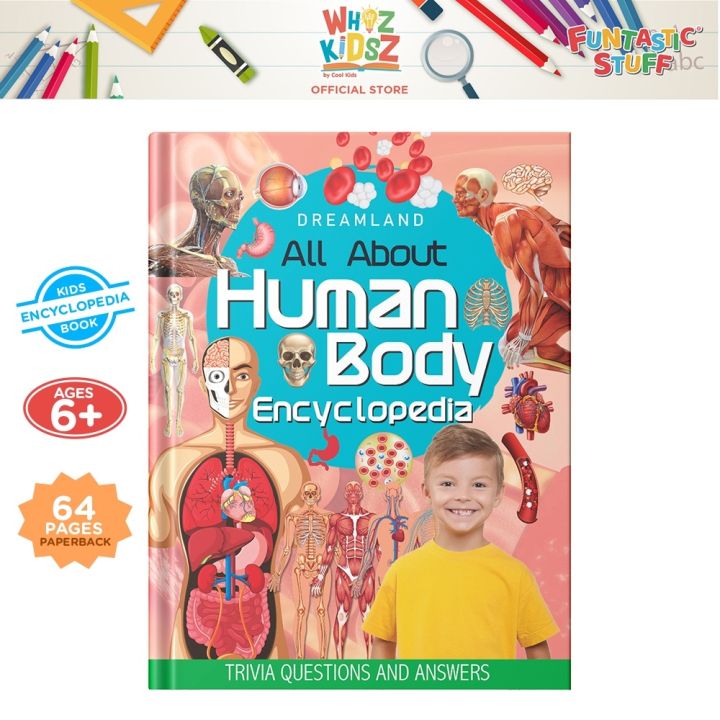 Books Whiz Kidsz All About Human Body Encyclopedia Books for Kids ...