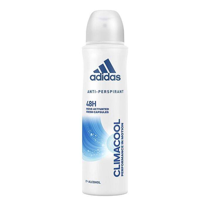 Adidas Climacool Antiperspirant Deodorant Spray, 0 Alcohol 150ml Lazada PH