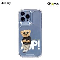 Gizmo Case Teddy สำหรับไอโฟน ซีรี่ 11-14 เคสกันกระแทกรุ่น fusion strong x case TPU เคสน้องหมี