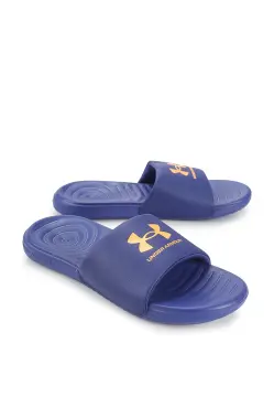 Blue under hot sale armour slides