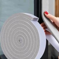 Self-Adhesive Door Window Sealing Strips Sponge Foam Soundproof Tape Windproof Dustproof Door and Window Gap Seal Strip Adhesives Tape