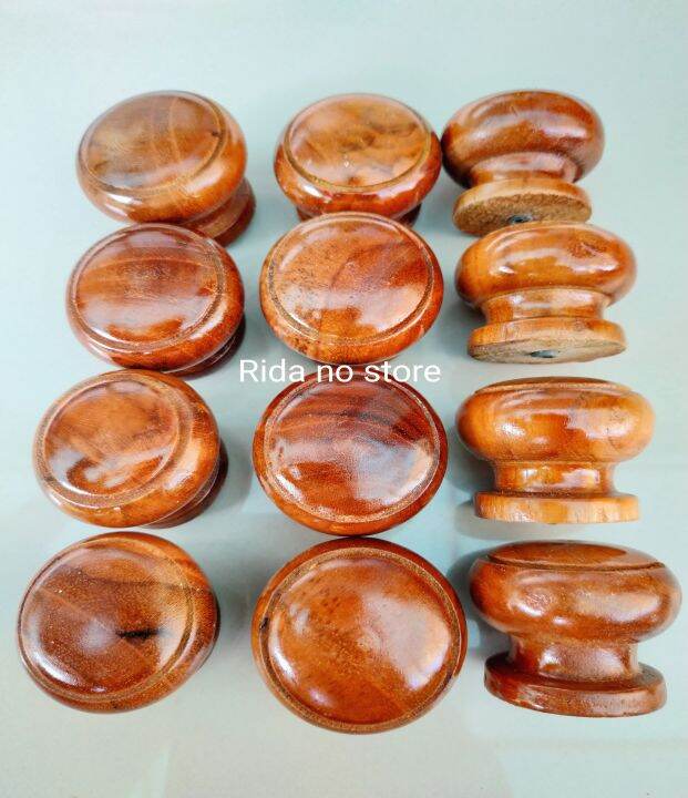 Biji Tarikan Laci Knop Kayu Handle Pintu Lemari Kitchen Set Lazada Indonesia