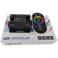 RGB Touch Pad Panel LED Strip Controller 12V 24V 18A 12A Single color /Color temperature Light RF Wireless Remote dimmer switch