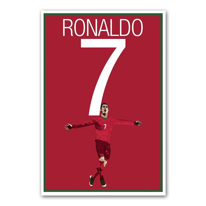 Cristiano Ronaldo Poster Portugal Art | Lazada