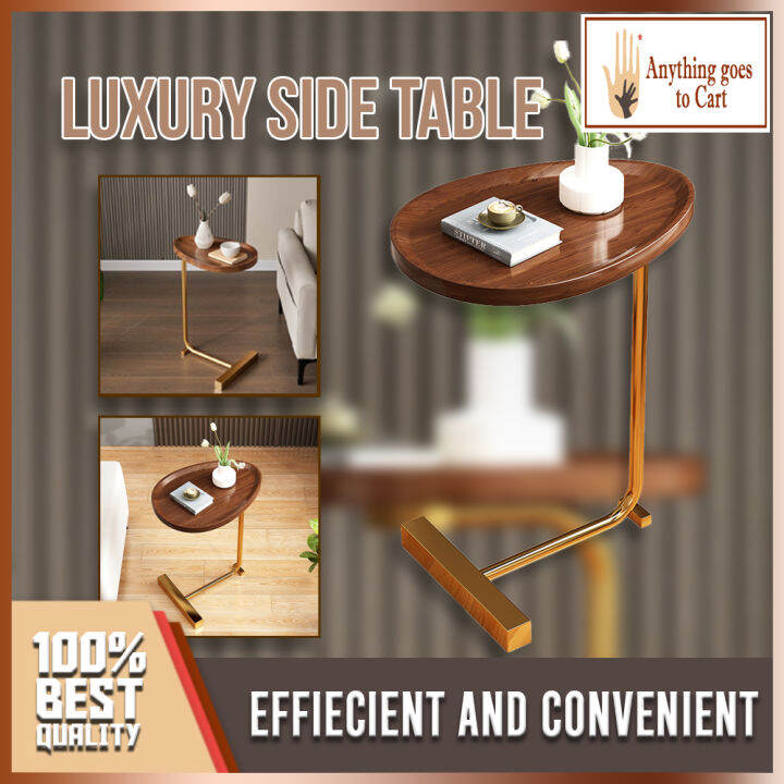 [REDY STOCK]Light Luxury Side Table Simple Corner Table Living Room