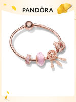 Pandoraˉ Charm Rose Gold Bracelet Set Pandoraˉ Soft Pink Dream Bracelet Set ZT2275 Pink Luxury Premium Womens Bracelet Set สร้อยข้อมือแพนดอร่าเสน่ห์โรสโกลด์ชุด แพนดอร่า ซอฟท์สีชมพูดรีมสร้อยข้อมือชุดสีชมพูหรูหราพรีเมี่ยมสร้อยข้อมือผู้หญิง