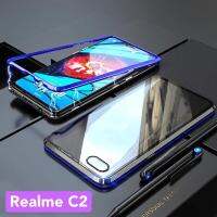 Case Realme C2 สินค้าพร้อมจัดส่ง เคสแม่เหล็ก เคสประกบ360 Magnetic Case 360 degree Realme C2 Case เคสมือถือ เคสกันกระแทก