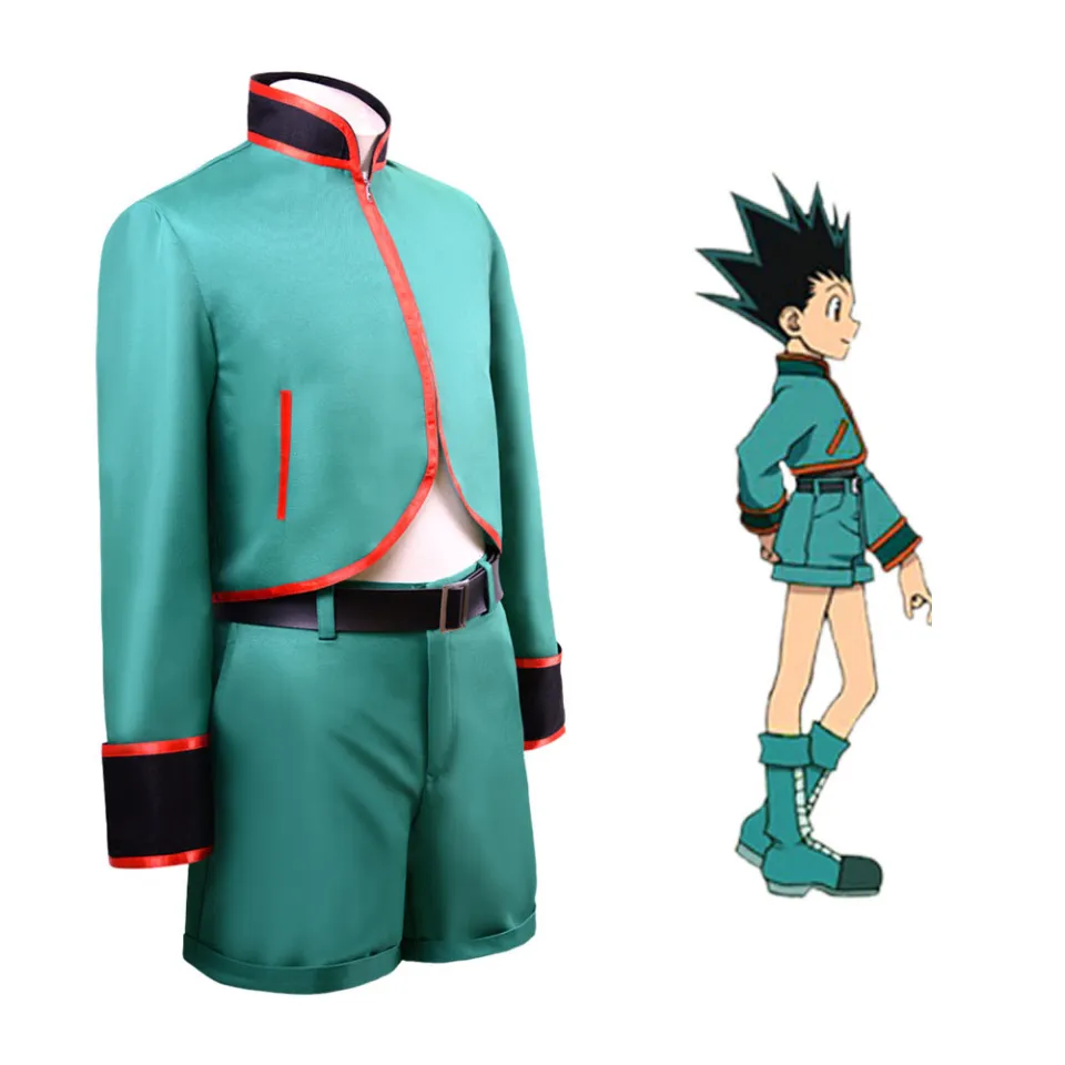 Anime Hunter X Hunter Gon Freecss Cosplay Costume Kids Children