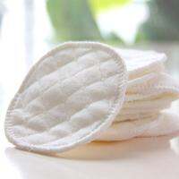 12Pcs ผ้าฝ้าย Anti-Seepage Breast Pads ล้างทำความสะอาดได้อุปกรณ์เสริม Proof Baby Feeding ดูดซับ Leak Pads Soft Breast Breastfe A0D3