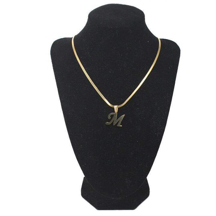 tala by kyla Stainless Steel Letter M Pendant Necklace Lazada PH