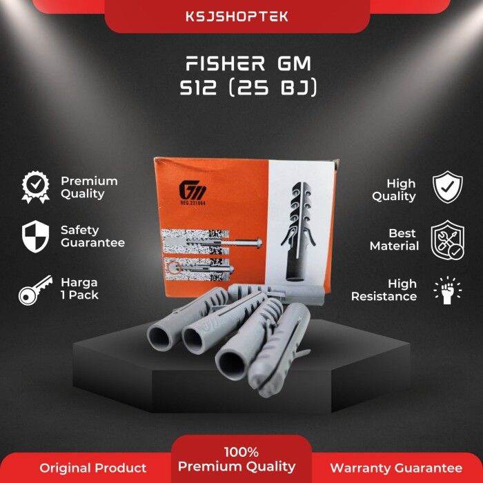 Motor Piser GM viser fisher piser fiser s12 Per Pack Isi 25 Bj Nylon Plug | Lazada ...