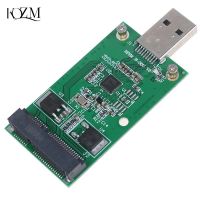 ■♨ 1Pc Mini USB 3.0 to PCIE mSATA External SSD PCBA Conveter Adapter Card Computer Connectors Supplies