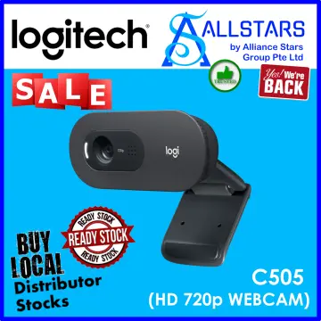  Logitech C505 Webcam - 720p HD External USB Camera for