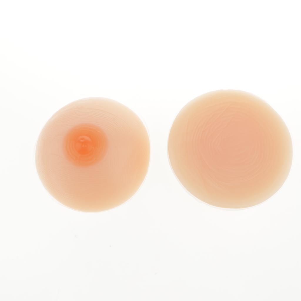1 PAIR Silicone Attachable Nipples X-Large Reusable for Crossdresser TG 