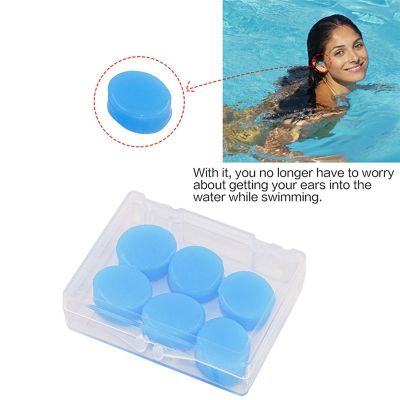 3Pairs/pack Ear Plugs Sleeping Earplugs Soft Silicone Mud Best Plug Noise Reduction Protection