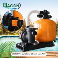 เครื่องกรองทราย 20" พร้อมปั๊ม 1 HP SFC20 BAGON