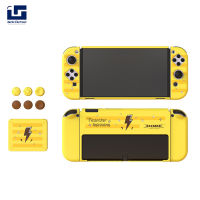 ME【ready Stock】Games Console Host Protective Case Small Handle Hard Case Card Box Rocker Cap Set อุปกรณ์เสริม Itns-1192เข้ากันได้สำหรับ Switch Oled